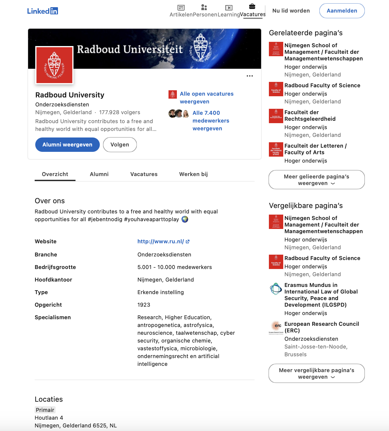 Universiteit Amsterdam